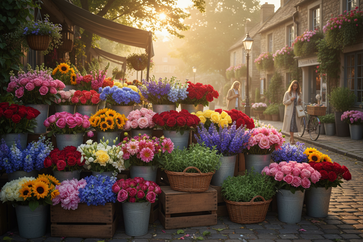 Summer Market & Flowers: A Morning Among Blooms