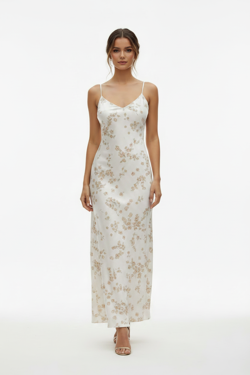 Ivory Floral – Front view