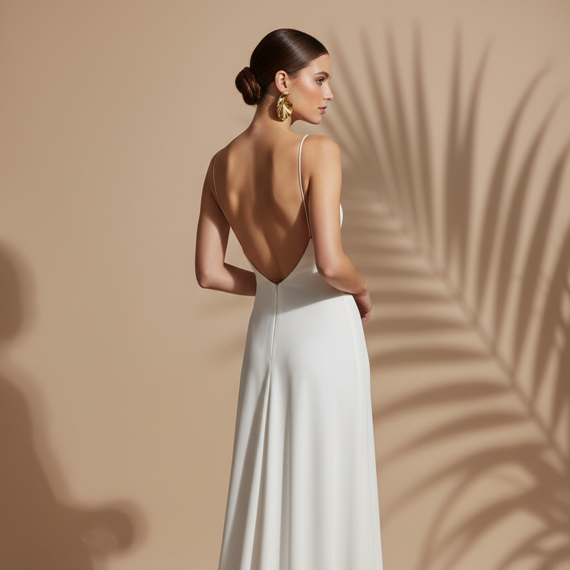 Minimalist Bridal Fashion Campaign