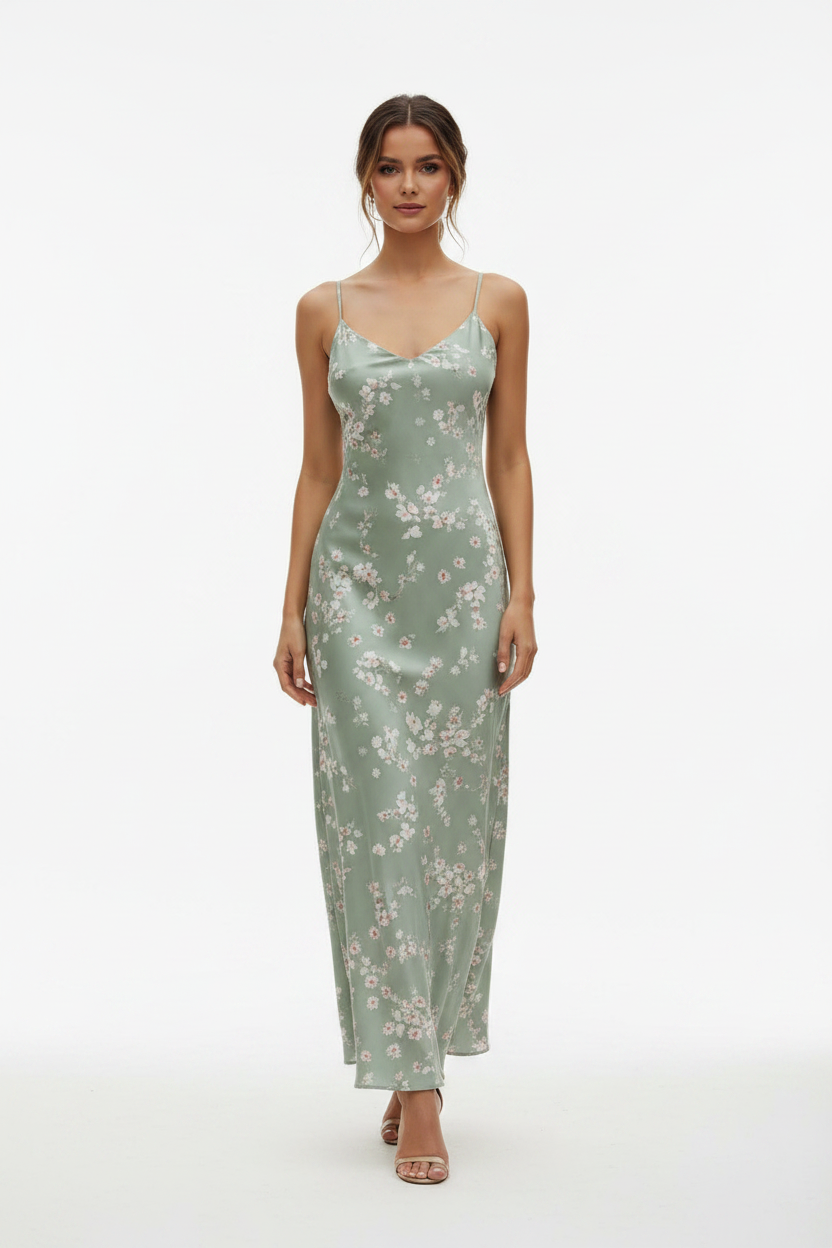 Sage Floral – Front view
