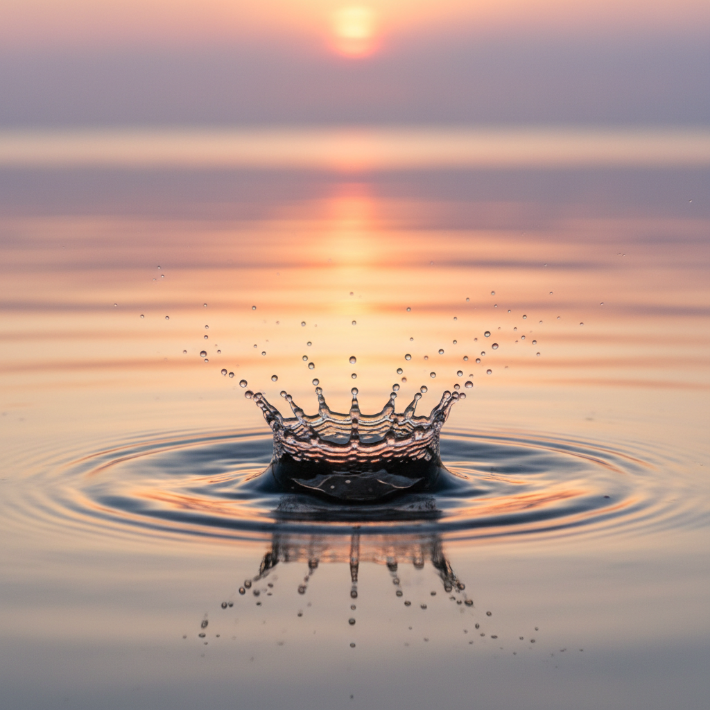 Water Droplet Ocean Splash